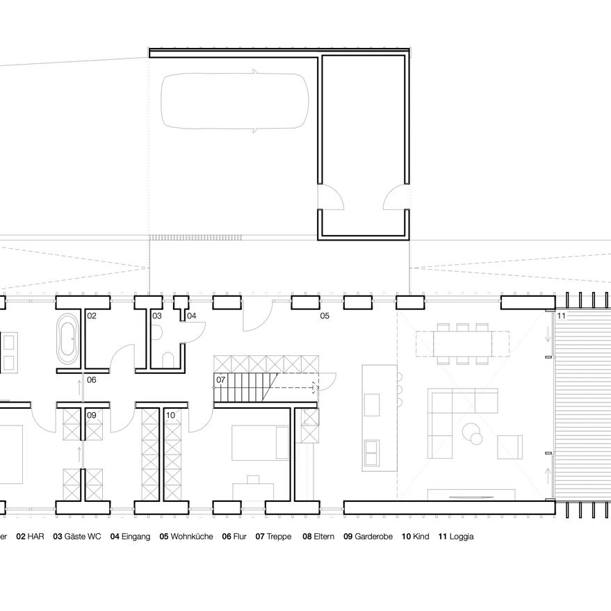 Grundriss Erdgeschoss