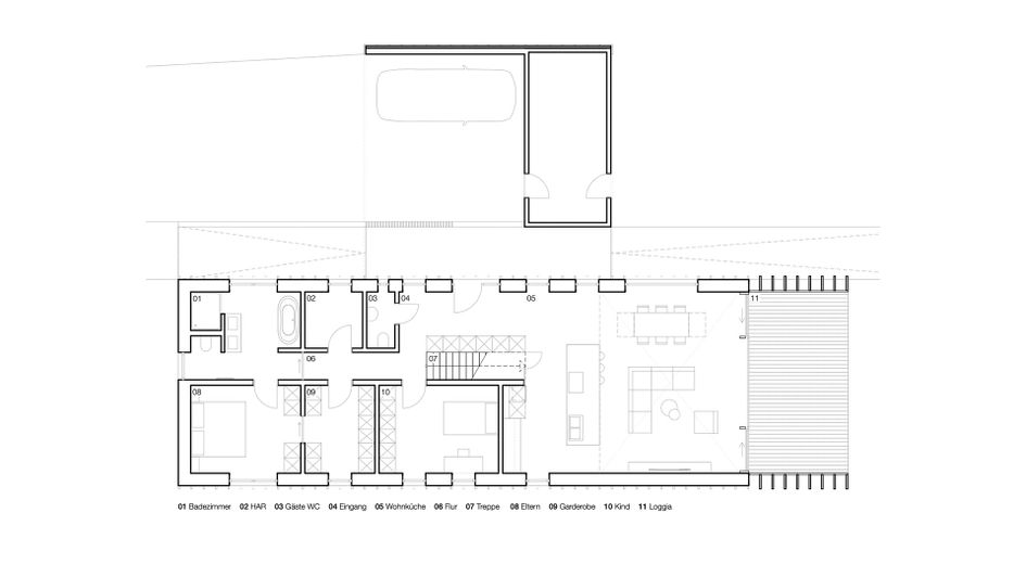 Grundriss Erdgeschoss