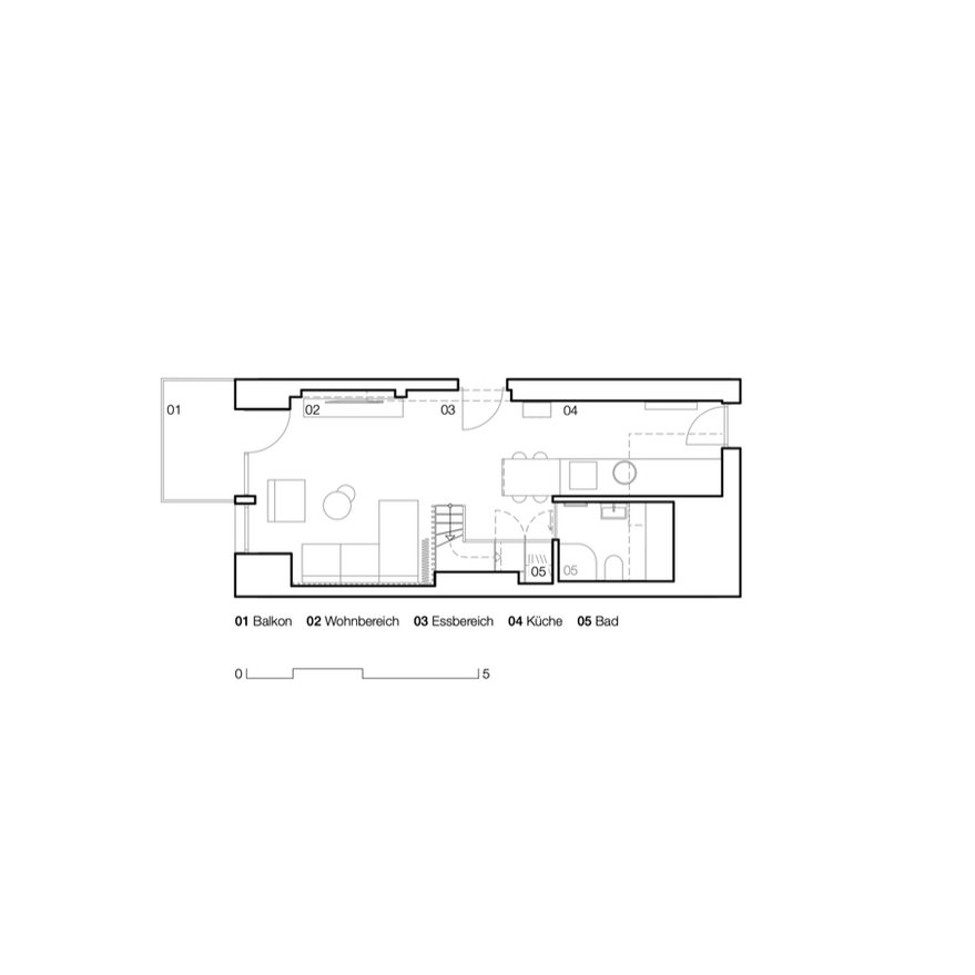 Grundriss Erdgeschoss Umbau